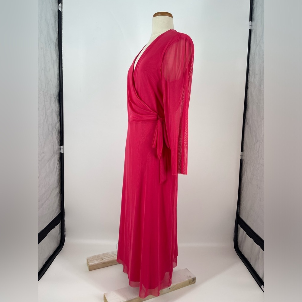 Anne Klein NWT Hot Pink Dress (B43#2) - Picture 6 of 14